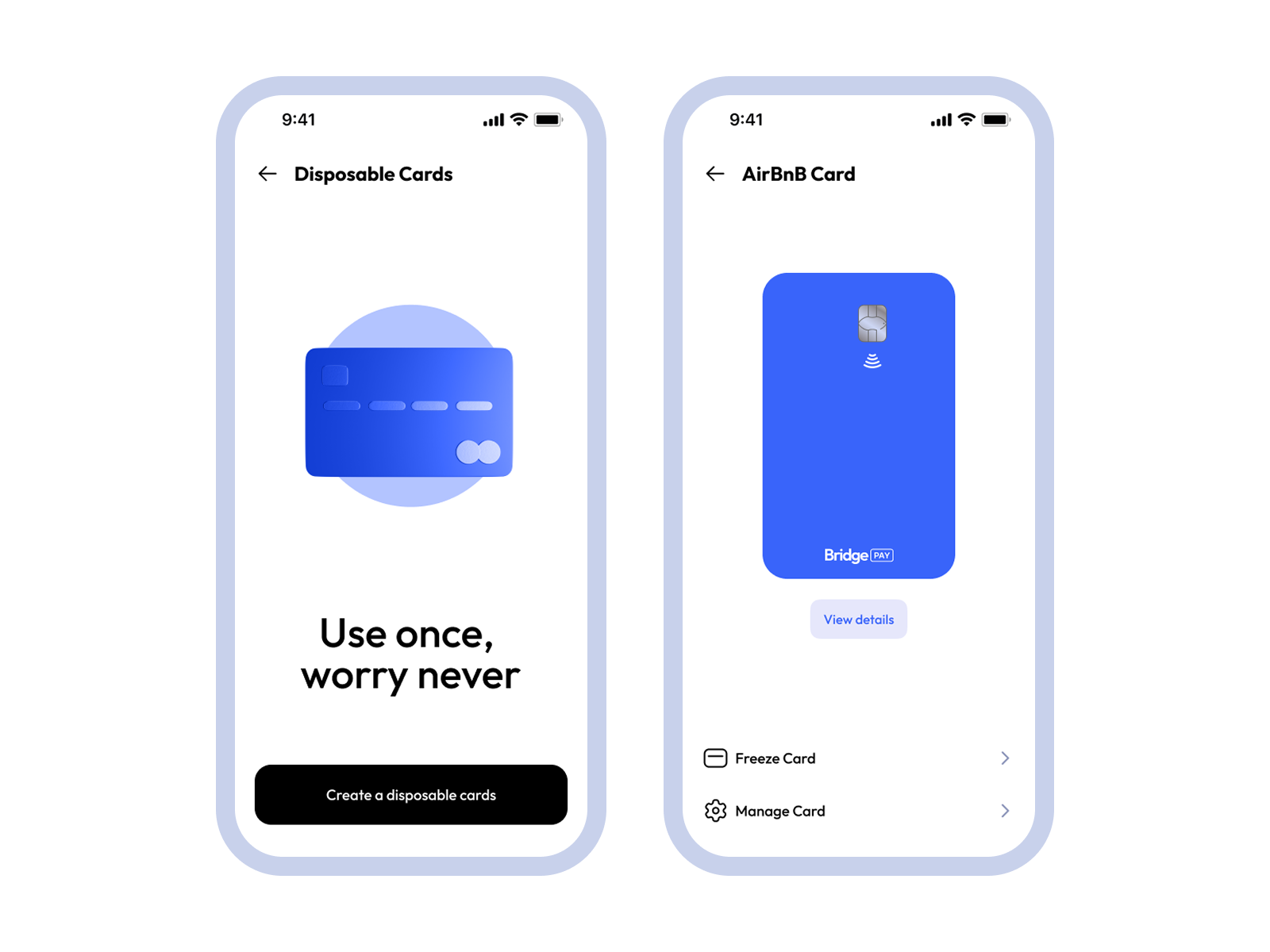Disposable Cards